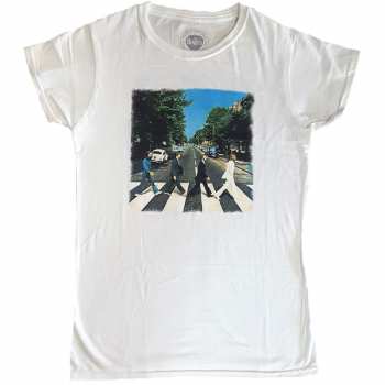 Merch The Beatles: Dames T-shirt Abbey Road 