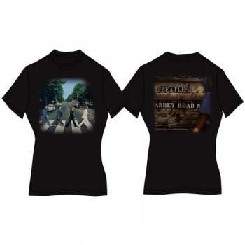Merch The Beatles: Dames T-shirt Abbey Road 