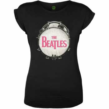 Merch The Beatles: Dames T-shirt Drum 