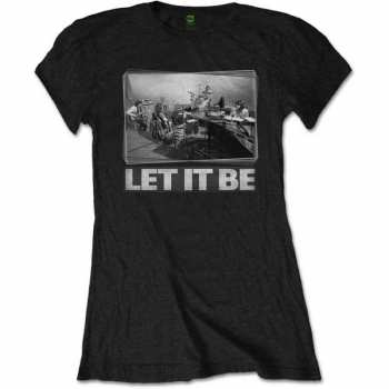 Merch The Beatles: Dames T-shirt Let It Be Studio 