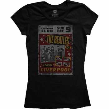 Merch The Beatles: Dames T-shirt Live In Liverpool