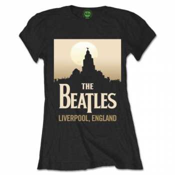 Merch The Beatles: Dames T-shirt Liverpool, England 