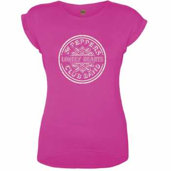 Merch The Beatles: Dames T-shirt Sgt Pepper Drum 