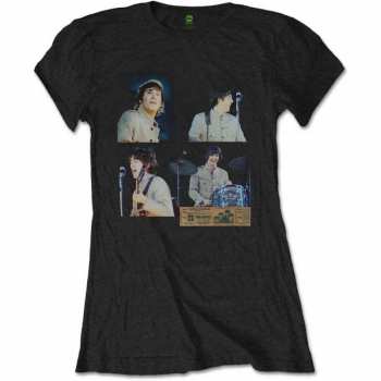 Merch The Beatles: Dames T-shirt Shea Stadium Shots 