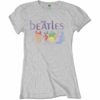 Merch The Beatles: Dames T-shirt White Album Back 