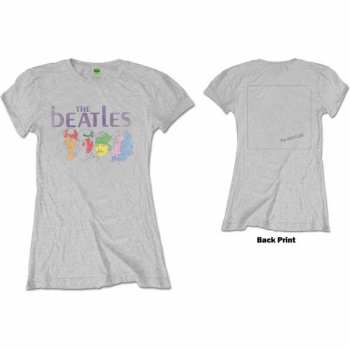 Merch The Beatles: Dámské Tričko White Album Back  M