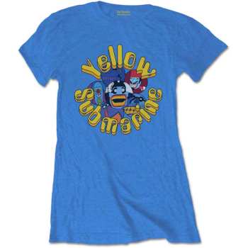 Merch The Beatles: Dames T-shirt Yellow Submarine Baddies