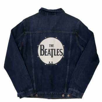 Merch The Beatles: Džínová Bunda Drum Logo The Beatles  S