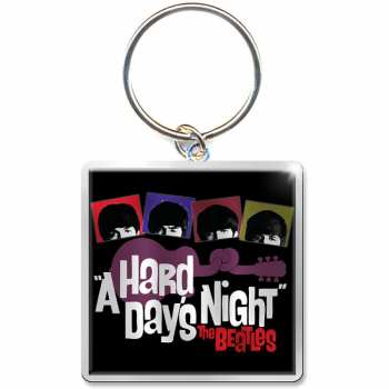Merch The Beatles: Sleutelhanger Hard Days Night Guitar 