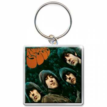 Merch The Beatles: Sleutelhanger Rubber Soul Album 