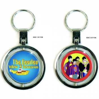 Merch The Beatles: Sleutelhanger Yellow Submarine Band & Sub 