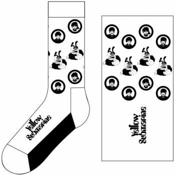Merch The Beatles: Enkelsokken Band & Meanies Monochrome 