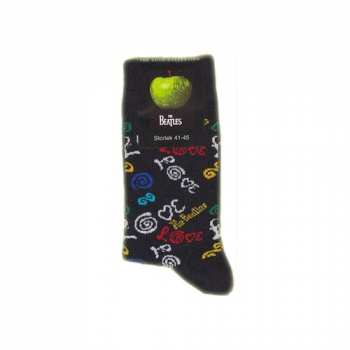 Merch The Beatles: Enkelsokken Love 