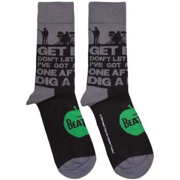 Merch The Beatles: Enkelsokken Rooftop Silhouettes & Apple