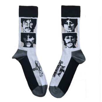 Merch The Beatles: Enkelsokken Sea Of Science Faces Mono