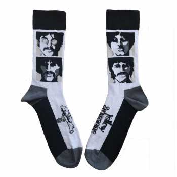 Merch The Beatles: Enkelsokken Yellow Submarine Sea Of Science Faces Mono 
