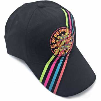 Merch The Beatles: Pet met klep Sgt Pepper Stripes