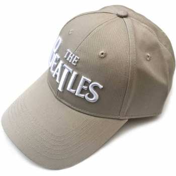 Merch The Beatles: Kšiltovka White Drop T Logo The Beatles