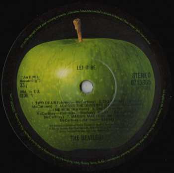 LP The Beatles: Let It Be