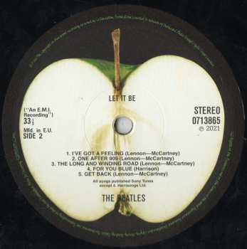 LP The Beatles: Let It Be