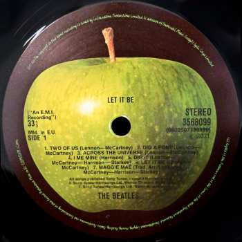 5LP/Doos The Beatles: Let It Be DLX