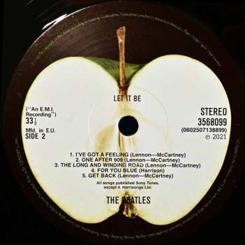 5LP/Doos The Beatles: Let It Be DLX