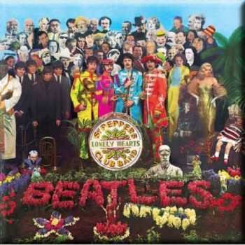 Merch The Beatles: Koelkastmagneet Sgt Pepper