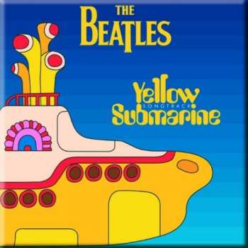 Merch The Beatles: Koelkastmagneet Yellow Submarine Songtrack