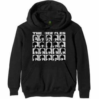 Merch The Beatles: Hoodie Hard Days Night Faces Mono 