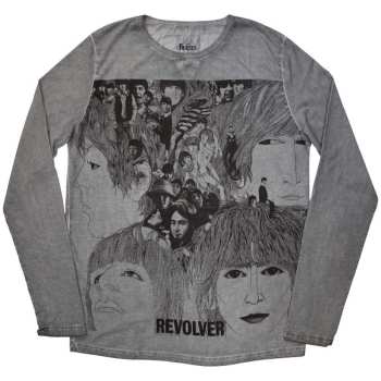Merch The Beatles: Hoodie Revolver Stone Wash