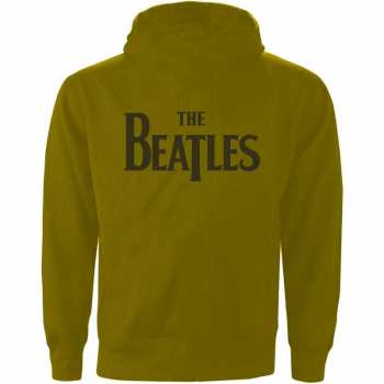 Merch The Beatles: Mikina Se Zipem Drop T Logo The Beatles  M