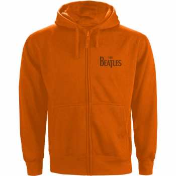 Merch The Beatles: Hoodie Met Rits Drop T Logo The Beatles 