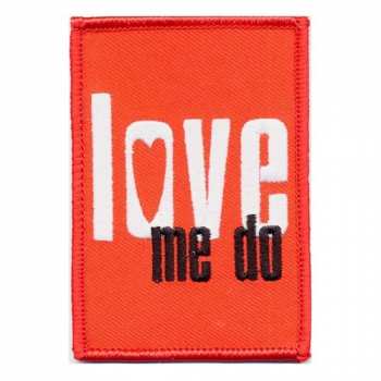 Merch The Beatles: Patch Love Me Do 