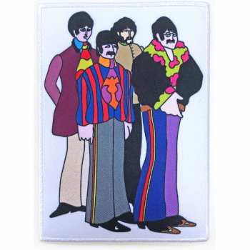 Merch The Beatles: Patch Sub Band Border