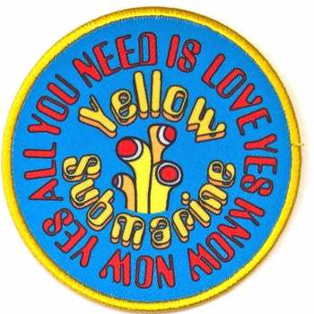 Merch The Beatles: Patch Yellow Submarine Aynil Circle 
