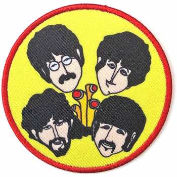 Merch The Beatles: Patch Yellow Submarine Perryscopes & Heads 