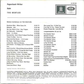 SP The Beatles: Paperback Writer / Rain