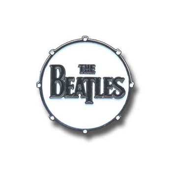 Merch The Beatles: Badge Drum Drop T Logo The Beatles