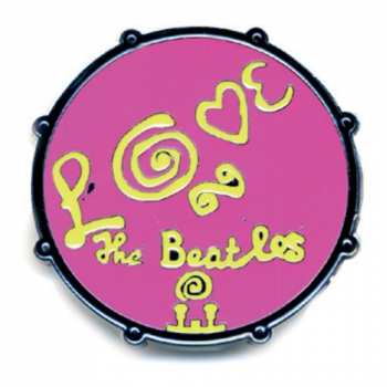 Merch The Beatles: Badge Drum Love