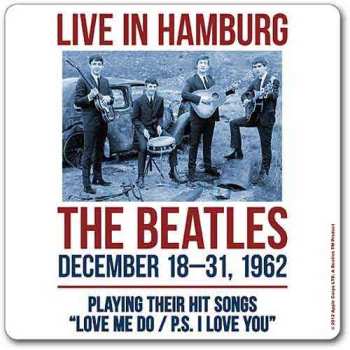 Merch The Beatles: Onderzetter 1962 Hamburg