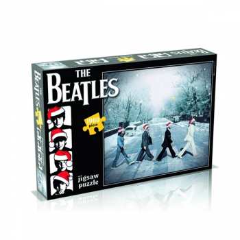 Merch The Beatles: Puzzle Christmas Abbey Road (1000 Stukken)