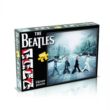 Puzzle Christmas Abbey Road (1000 Stukken)