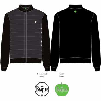 Merch The Beatles: Quilted Jacket Drum Logo The Beatles  S