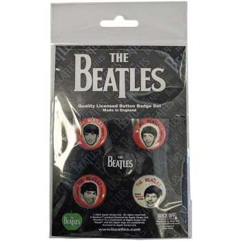 Merch The Beatles: Set Badges Vintage Portraits