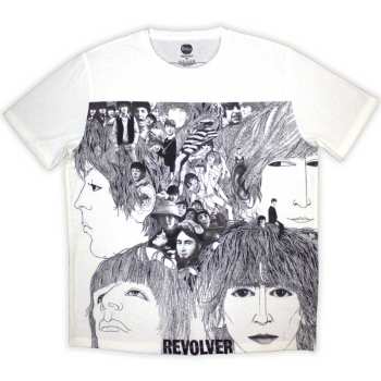 Merch The Beatles: The Beatles Unisex Sublimation T-shirt: Revolver (small) S