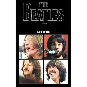 Merch The Beatles: Textielposter Let It Be