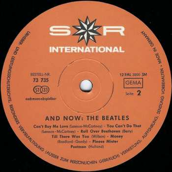 LP The Beatles: And Now: The Beatles