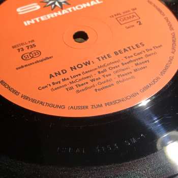 LP The Beatles: And Now: The Beatles