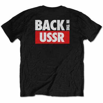 Merch The Beatles: Tričko Back In The Ussr  XL