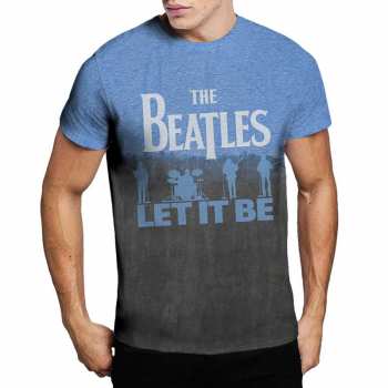 Merch The Beatles: Tričko Let It Be Split  S